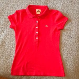 Lacoste Polo girls size 36 great condition